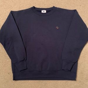 Vintage 90s Duck Head Sweatshirt Made in USA Size Large